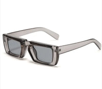 Transparent gray frame gray