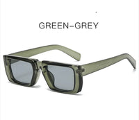 Green Frame Gray Sheet